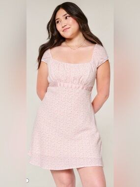 hollister pink lace dress Womens Hollister Pink Lace Mini Dress S (US 4-6)